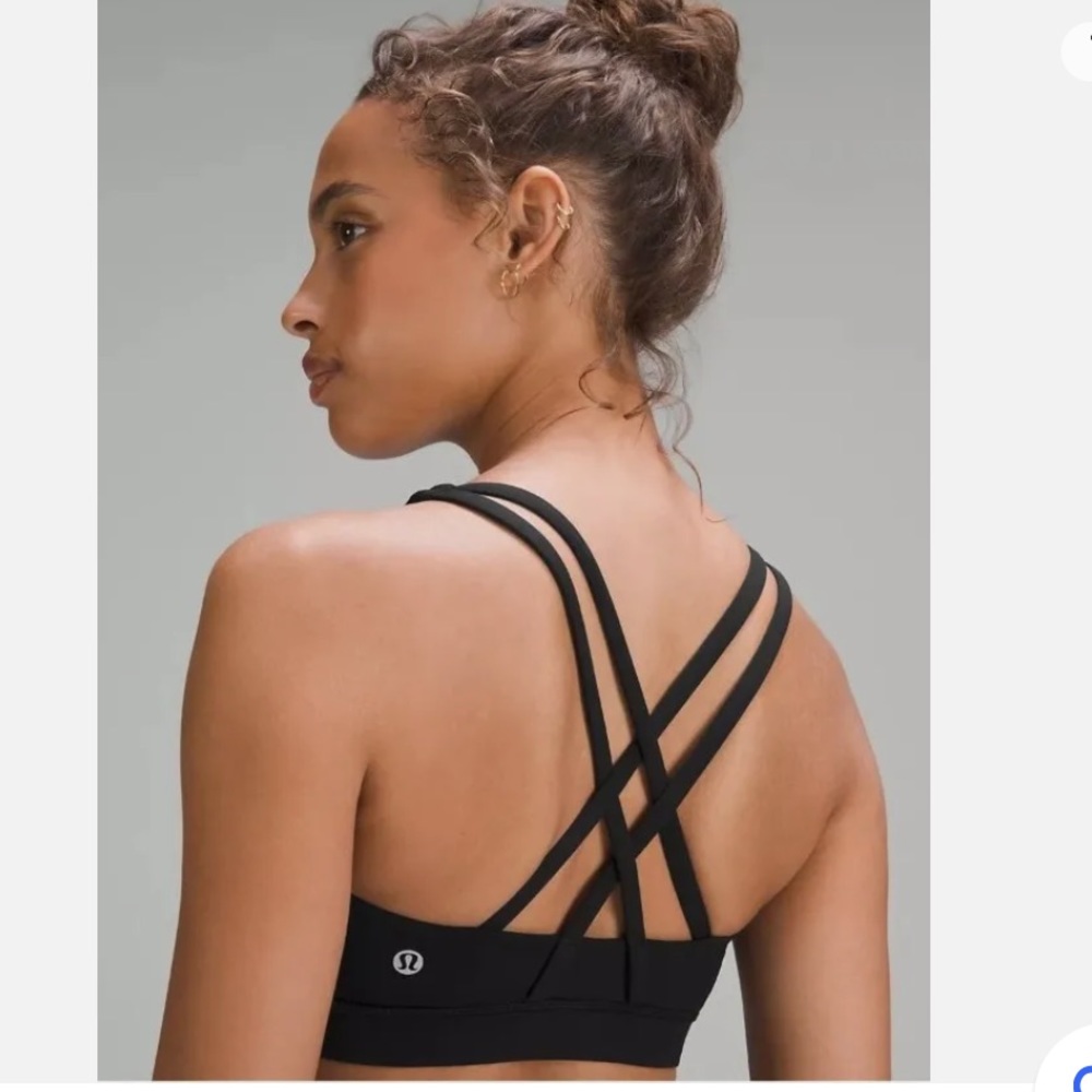 Lululemon Energy Bra Black (branded)